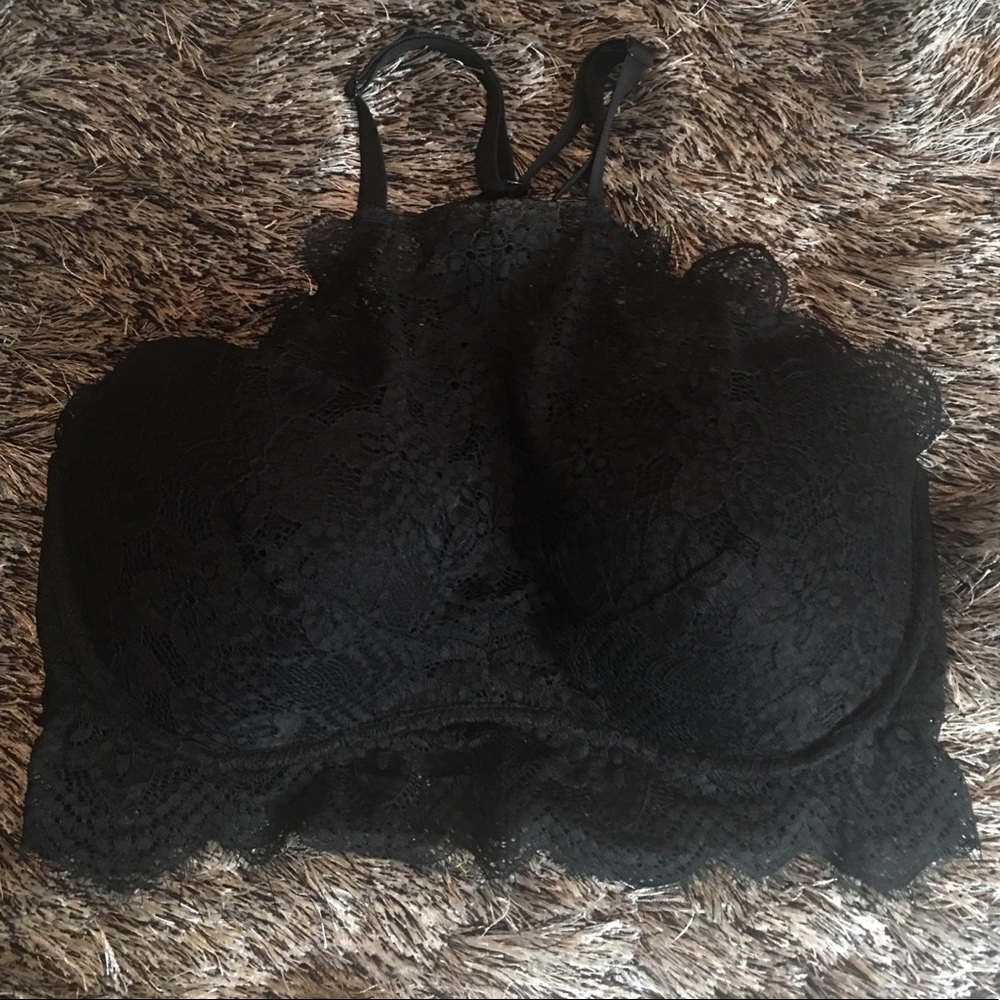 VS Pink lace bralette M (d-dd)